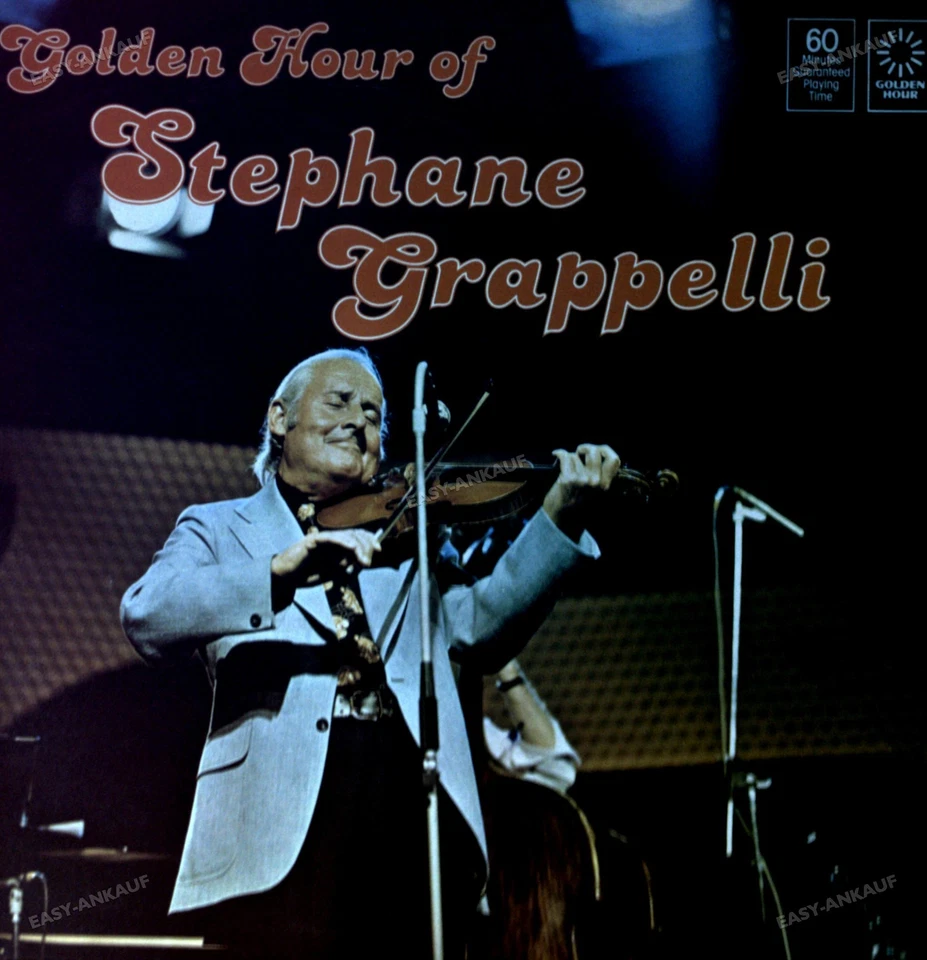 Stephane Grappelli - Golden Hour Of Stephane Grappelli LP 1978 (VG+/VG+) ' - Photo 1/1
