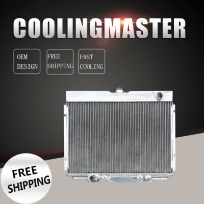 Radiador de 3 filas AT Fit Ford Fairlane Mustang Mercury Cougar XR-7 7,0 L V8 1967-1970 Foto 1 de 4
