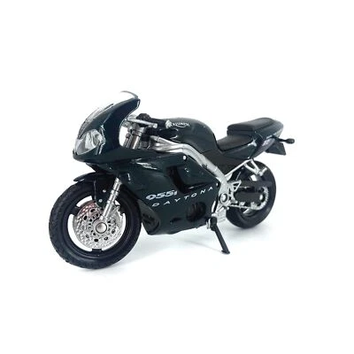 Welly Die Cast Motorcycle Black Triumph 2002 Daytona 9551 118 Scale - Image 1 of 4