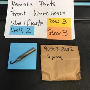 Yamaha Spring, Exhaust, NOS 1964-80 TZ YZ RT MX TD, 145-14683, 90507-20012 NWOB - Picture 1 of 5