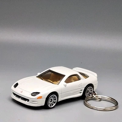 1994 Mitsubishi 3000GT Branco Personalizado Escala 1/64 Diecast 🎁 ÓTIMO PRESENTE 🎁 - Imagem 1 de 4