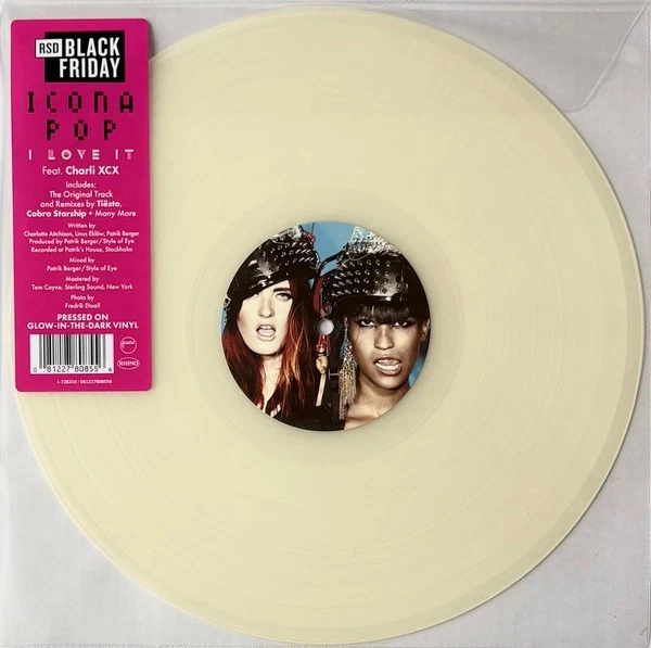 Icona Pop Feat. Charli XCX – I Love It RSD 2025 Glow In The Dark Vinyl NEW Foto 1 de 1