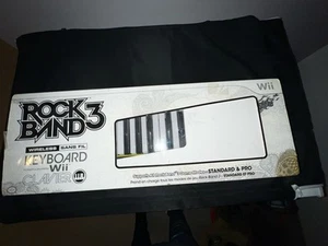 ROCK BAND 3 Wireless Keyboard Nintendo Wii Dongle & Strap Tested No Game Keytar - Picture 1 of 3