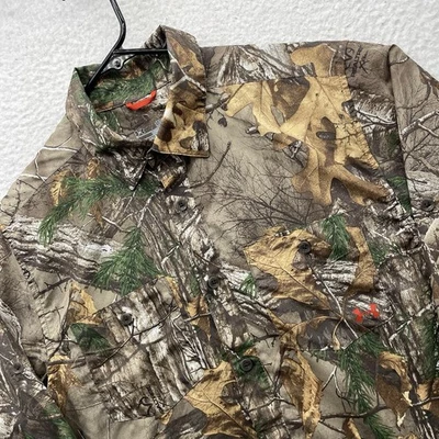 Under Armour Chesapeake Camo Shirt Mens Medium Realtree Xtra Hunting Lightweight - Image 1 of 4