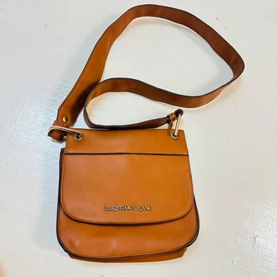 Christian Siriano Tan Crossbody Bag Purse - Image 1 of 4