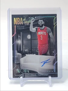 FRED VANVLEET 2024-25 PANINI NOIR NBA NIGHT AUTOGRAPH AUTO 54/75 - Picture 1 of 2