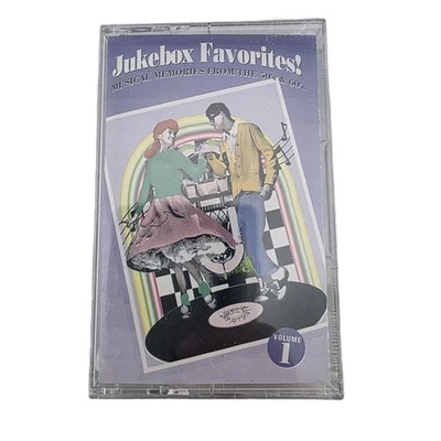 Jukebox Favorites Vol 1 & 2 - Cassette- Sealed - 1950s **Buy2Get1Free** - Image 1 of 4