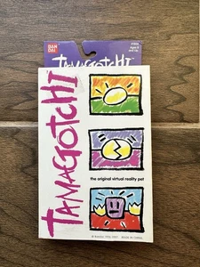 1997 Bandai Tamagotchi #1800 verde giallo NUOVO animale domestico virtuale - Foto 1 di 4