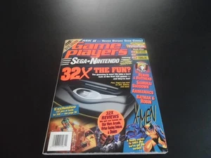 Game Players Magazine Sega Nintendo 32X The Fun? Dec. 94 MKII Codes Never Seen - Picture 1 of 9