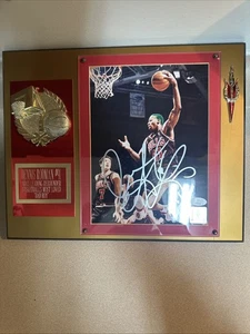 Dennis Rodman Autogramm Foto 8x10 mit Echtheitszertifikat Bulls - Bild 1 von 9