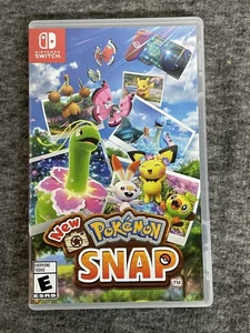 New Pokemon Snap Nintendo Switch Video Game Complete Japan ESRB Adventure Game - Picture 1 of 7