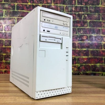 Classic Custom Beige ATX PC DOS Gaming Computer Untested (For Restore Project) - Image 1 of 4