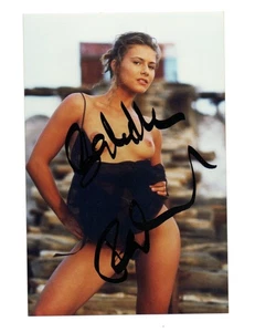 Unknown PLAYBOY PLAYMATE Signed 6x4 Col Photo Autographed - Picture 1 of 1