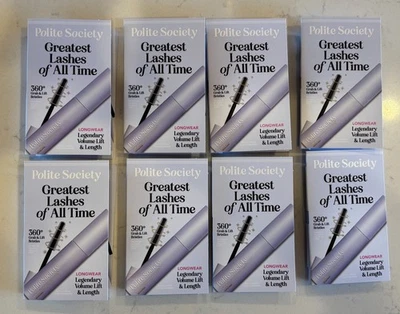 Polite Society Beauty Black Mascara Greatest Lashes of All Time (8) 0.4 oz Total - Image 1 of 3