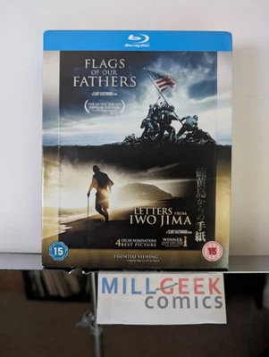 Flags of our Fathers & Letters from Iwo Jima (Blu-Ray) Like New Region Free -JD - Image 1 of 3