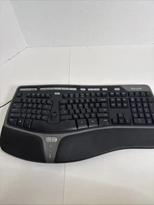 Microsoft Natural Ergonomic Wired Keyboard 4000 v1.0 KU-0462 Tested - Picture 1 of 15