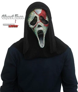 Licensed Ghost Face® Bloody Bling Mask - Picture 1 of 2