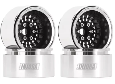 Turbine 1.9" Beadlock Wheel Rim Offset -10Mm Aluminum Wheel for SCX10 Pro TRX4 V - Image 1 of 4