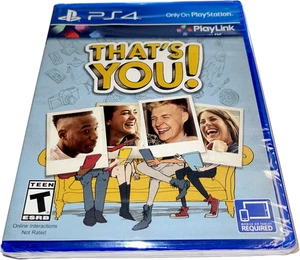 That's You! - Sony PlayStation 4 (PS4) Party Game - Brand New - Factory Sealed! - Picture 1 of 2