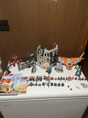 Lego Marvel Infinity War Collection With Missing Accessories All Sets Complete - Image 1 of 4