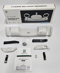 AMVR Upgraded Charging Dock for Meta/Oculus Quest 2 Headset Display Holder an... - Picture 1 of 14