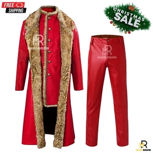 New Christmas Chronicles Handmade Kurt Russell Santa Claus Costume Suit for Men - Picture 1 of 10