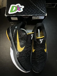 Size 10.5 - Nike Zoom Kobe 6 Black Del Sol, with Box, VNDS, Preowned 429659-002 - Picture 1 of 9