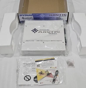 AMPLIFICADOR PIRÁMIDE 1000WATT 2 CANALES; SERIE ÁRTICA - Imagen 1 de 12