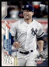 2020 Topps Opening Day Base #87 Giancarlo Stanton - New York Yankees