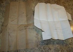 1876 LOT 2 WILLIAM CORRY PATENT MAP SCHNECTADY NY MOHAWK RIVER - Picture 1 of 5