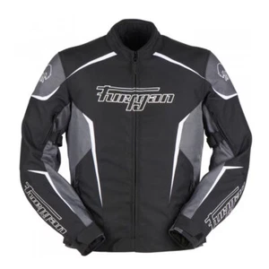 Furygan Yori Textile Waterproof Jacket Motorcycle Motorbike Black SALE £129.99 - Picture 1 of 3