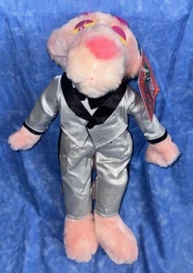 Vtg 1999 Pink Panther Plush in Tux KellyToy with Tags - 17 inches tall - Picture 1 of 6