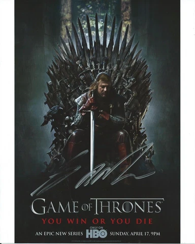 George R. R. Martin Autograph Game of Thrones Autograph Cover