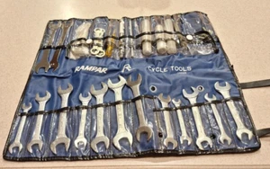 vintage bike tools set. Rampar Cycle Tools, Japan,  with role up pouch. - Picture 1 of 9