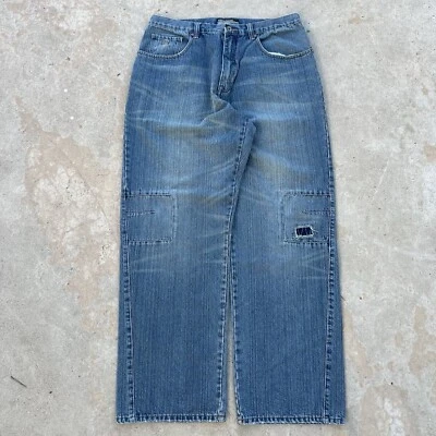 Vintage Rocawear Jeans Men's 36x34 Blue Fits 36x33 Relaxed Baggy Y2K Hip Hop - Image 1 of 4