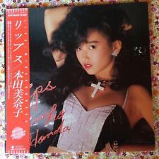 Minako Honda LIPS Japan Red Vinyl LP Record With OBI From Japan