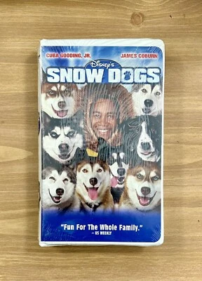 VHS ~ Snow Dogs ~ Color ~ FS ~ PG ~ 99 Mins ~ 2002 ~ !🆕! - Image 1 of 4