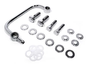 Kurbelwellengehäuse Entlüftungs Kit für Harley Davidson Crankcase Breather Chrom - Bild 1 von 1