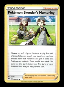 Pokemon Darkness Ablaze POKEMON BREEDER'S NURTURING 166/189 - Picture 1 of 1