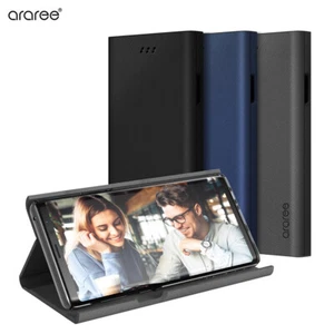 Araree Korea Full Cover Handmade Leather Cover Case for Samsung Galaxy Note 9 - Picture 1 of 10