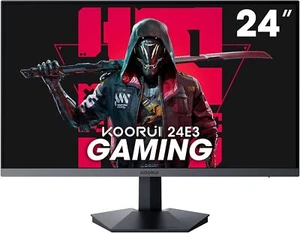 KOORUI 24E3 Gaming Monitor 24" FHD 1920x1080 Fast IPS HDMI DP AdpitiveSync 165Hz - Photo 1/4