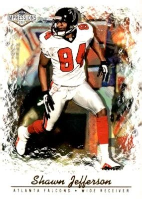 2001 Pacific Canvas Impressions #8 Shawn Jefferson Retail - Image 1 of 2