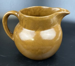 Bybee Keramik KY großer runder primitiver Krug ~ Herbstbraun - Bild 1 von 9