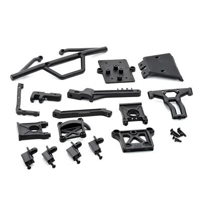 HPI Vorza Truggy Front Bumper Brace & Stiffener Set & Body Mounts 101172 103668+ - Image 1 of 4