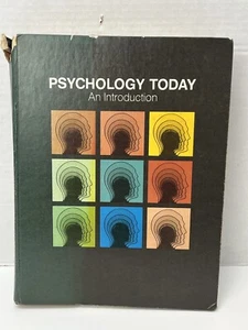 ๐ฅ1970 Psychology Today An Introduction HC CRM Books College Book 1 Day Ship!๐ - Picture 1 of 8