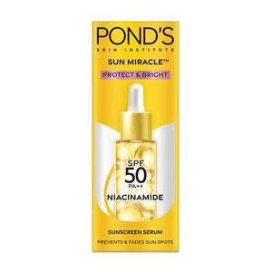 Ponds Sun Miracle SPF 50 PA++ Sunscreen Serum Protect & Bright 14ml - Picture 1 of 3