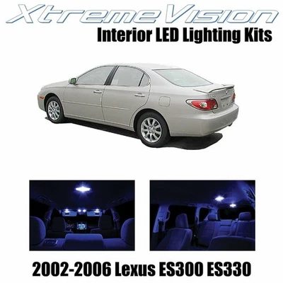 XtremeVision Interior LED for Lexus ES300 ES330 2002-2006 (7 PCS) Blue - Image 1 of 4