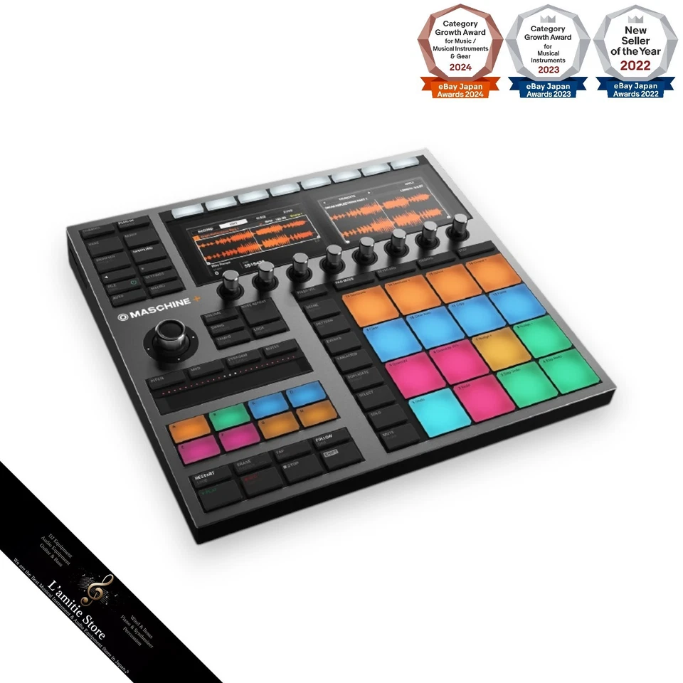 Native Instruments Maschine Plus Standalone Sampler MIDI Drum Synthesizer New - Image 1 of 4