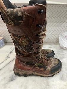 REDHEAD~Bone Dry Waterproof~Herrenstiefel~Größe 9W Tarnmuster~gebraucht - Bild 1 von 15