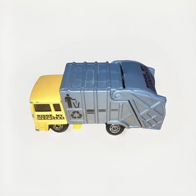 Vintage MATCHBOX LIGHT ORANGE No 36 REFUSE TRUCK C.1979 “Ridge, NY RECYCLES” - Image 1 of 4